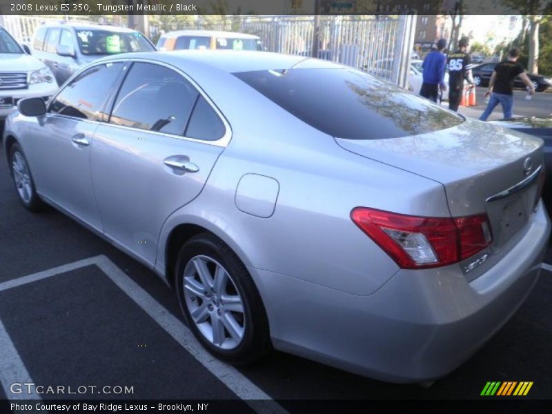 Tungsten Metallic / Black 2008 Lexus ES 350