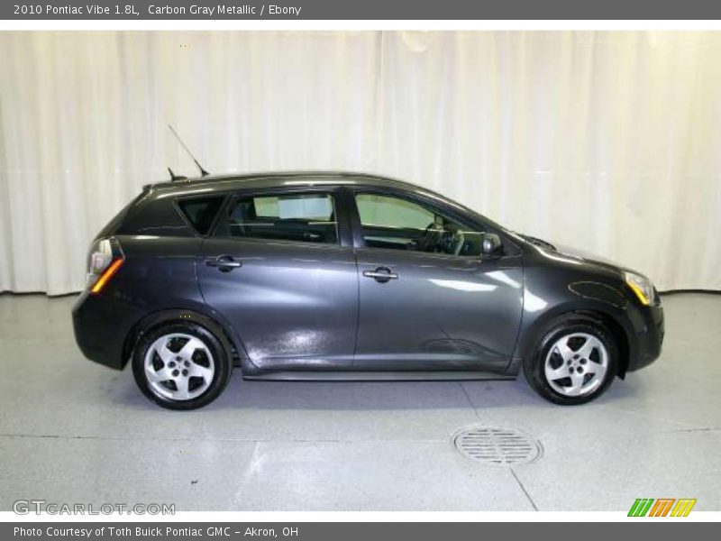 Carbon Gray Metallic / Ebony 2010 Pontiac Vibe 1.8L