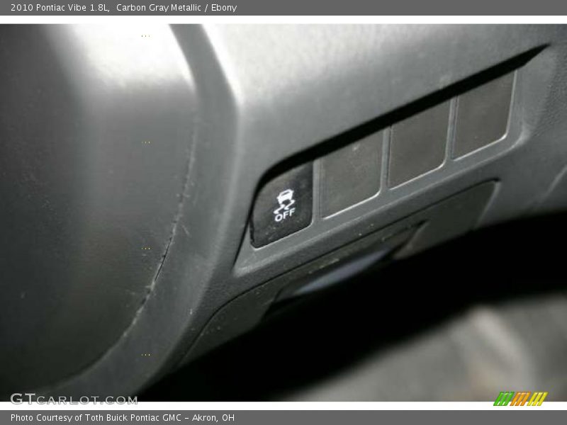 Carbon Gray Metallic / Ebony 2010 Pontiac Vibe 1.8L