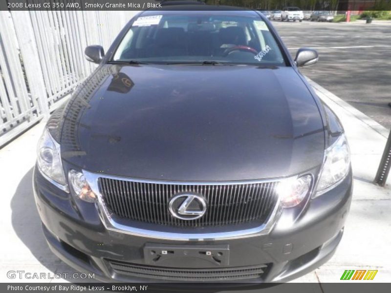 Smoky Granite Mica / Black 2008 Lexus GS 350 AWD