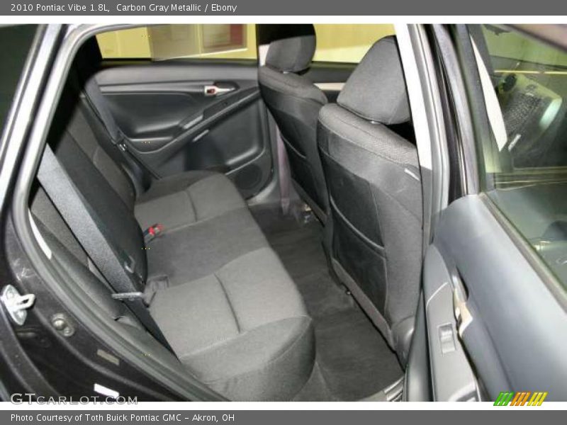 Carbon Gray Metallic / Ebony 2010 Pontiac Vibe 1.8L