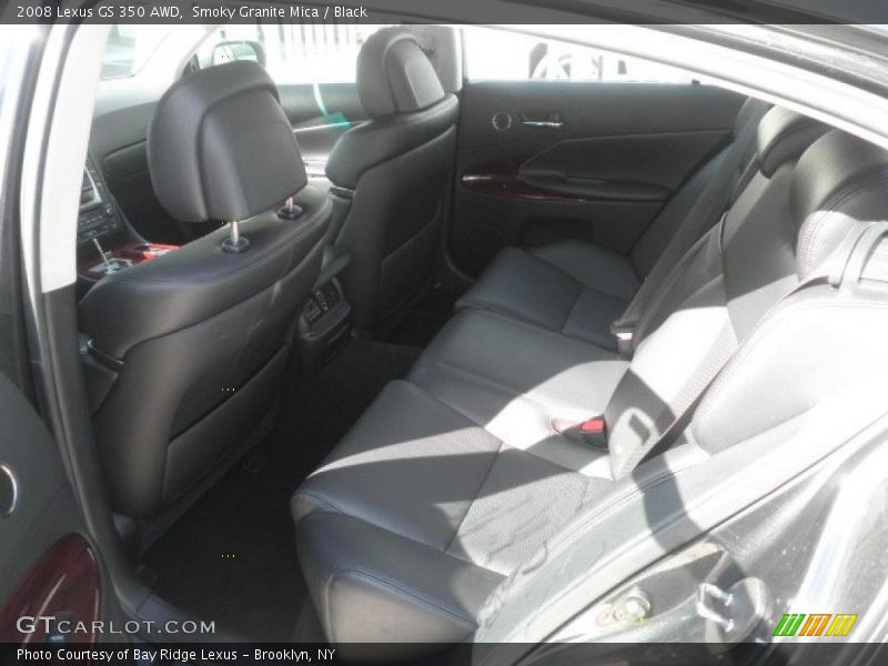Smoky Granite Mica / Black 2008 Lexus GS 350 AWD