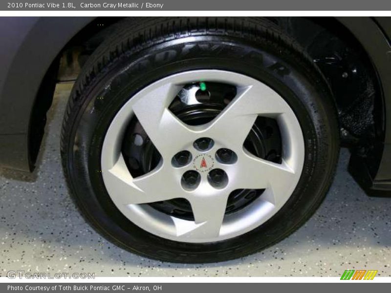 Carbon Gray Metallic / Ebony 2010 Pontiac Vibe 1.8L