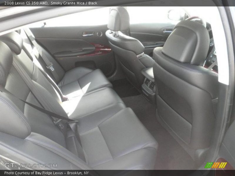 Smoky Granite Mica / Black 2008 Lexus GS 350 AWD
