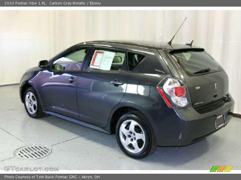 Carbon Gray Metallic / Ebony 2010 Pontiac Vibe 1.8L