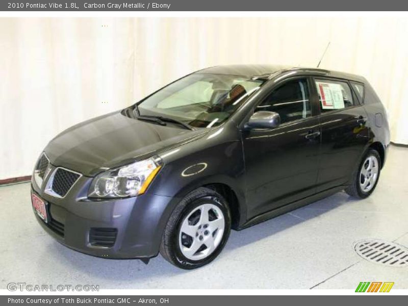 Carbon Gray Metallic / Ebony 2010 Pontiac Vibe 1.8L