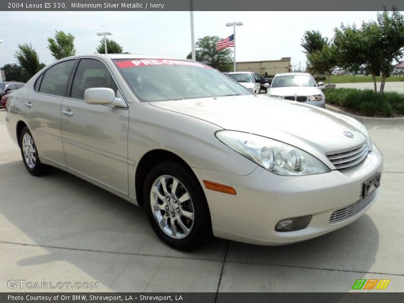 Millennium Silver Metallic / Ivory 2004 Lexus ES 330