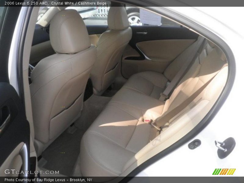 Crystal White / Cashmere Beige 2006 Lexus IS 250 AWD