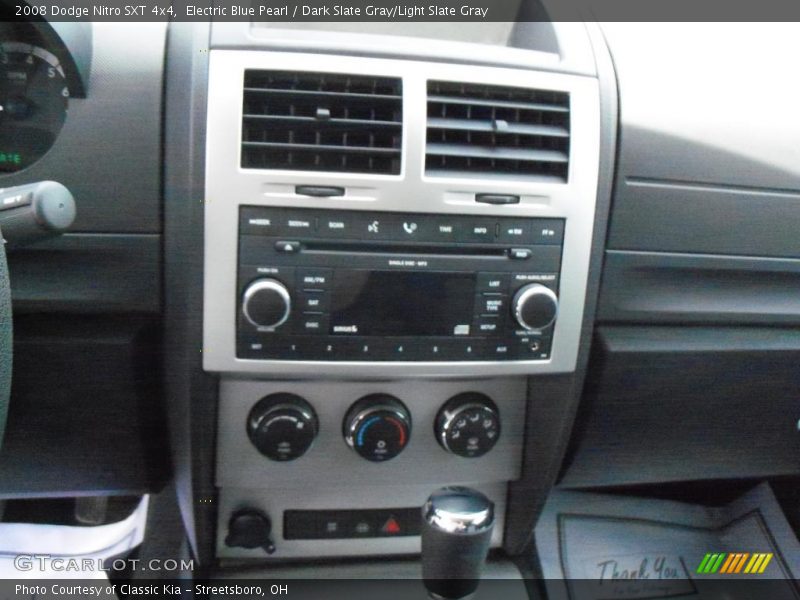 Electric Blue Pearl / Dark Slate Gray/Light Slate Gray 2008 Dodge Nitro SXT 4x4