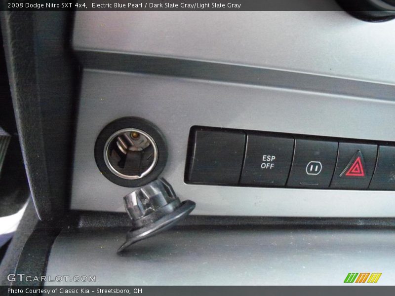 Electric Blue Pearl / Dark Slate Gray/Light Slate Gray 2008 Dodge Nitro SXT 4x4