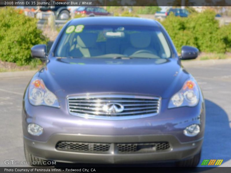 Tidewater Blue / Wheat 2008 Infiniti EX 35 Journey