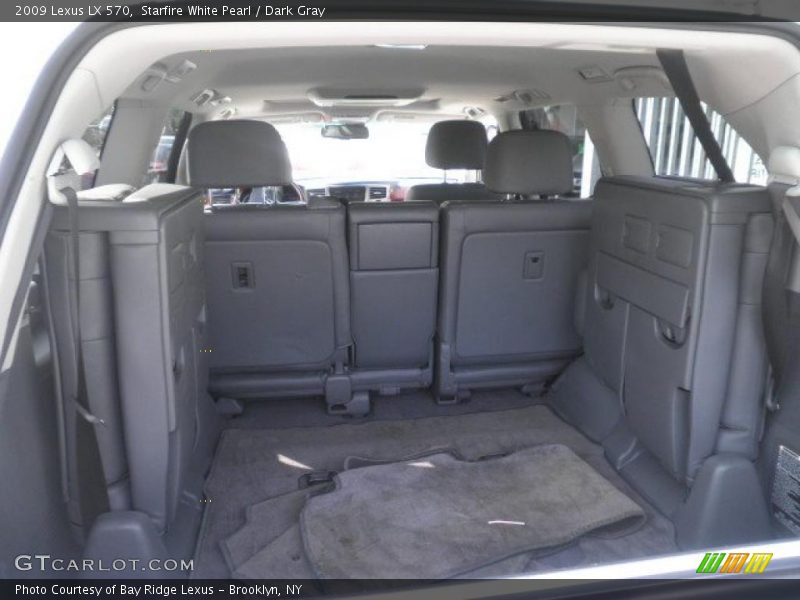 Starfire White Pearl / Dark Gray 2009 Lexus LX 570