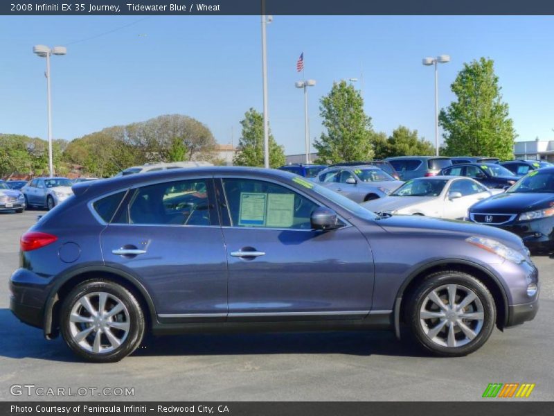 Tidewater Blue / Wheat 2008 Infiniti EX 35 Journey
