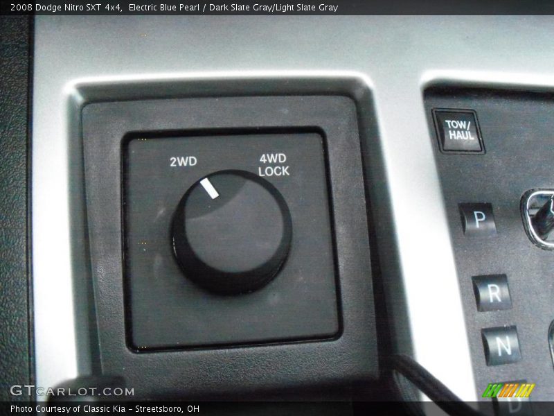 Electric Blue Pearl / Dark Slate Gray/Light Slate Gray 2008 Dodge Nitro SXT 4x4