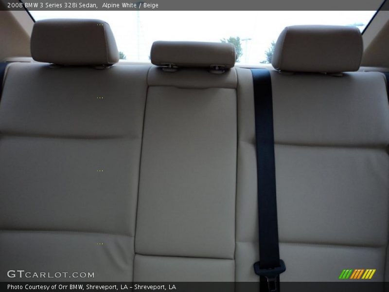 Alpine White / Beige 2008 BMW 3 Series 328i Sedan