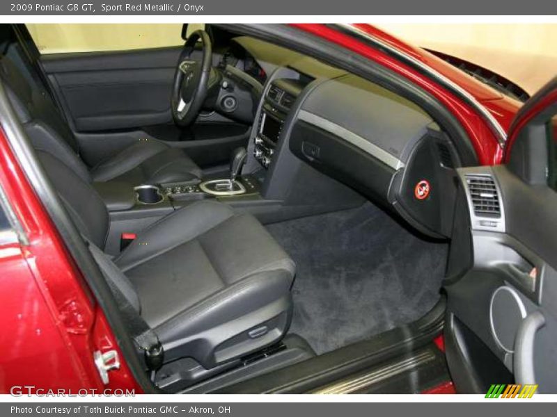 Sport Red Metallic / Onyx 2009 Pontiac G8 GT