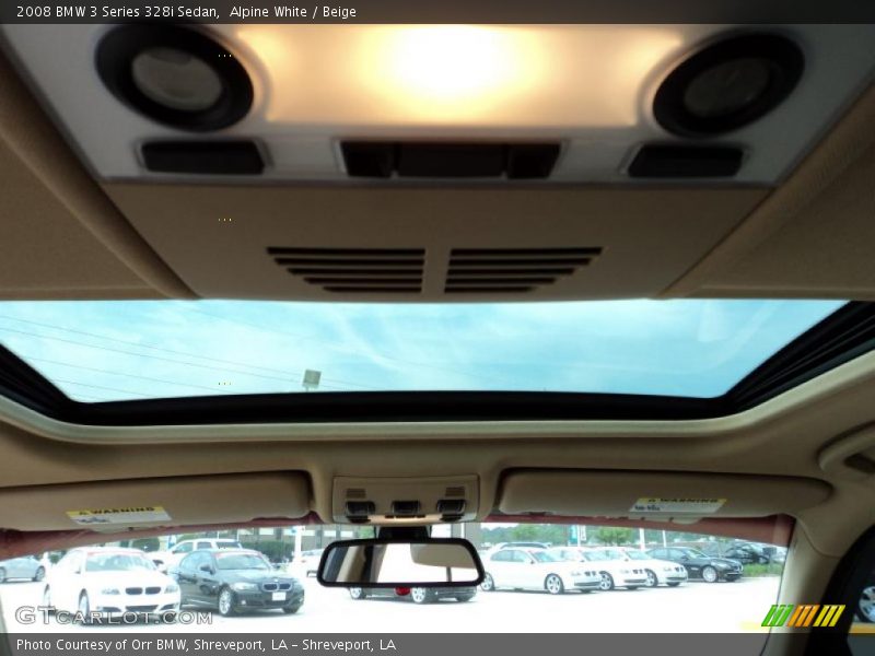 Alpine White / Beige 2008 BMW 3 Series 328i Sedan