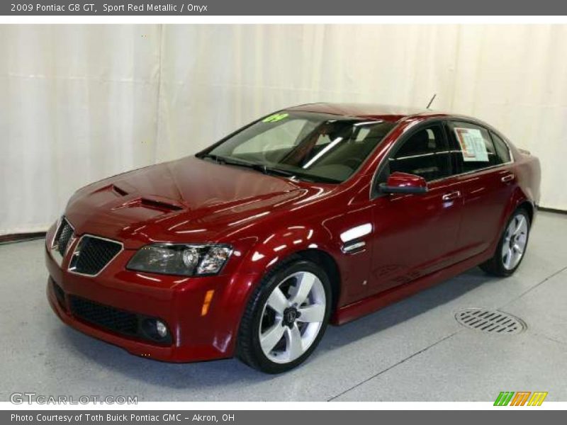  2009 G8 GT Sport Red Metallic