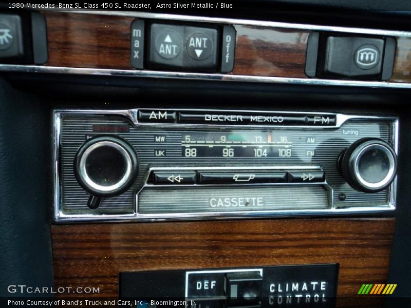 Controls of 1980 SL Class 450 SL Roadster