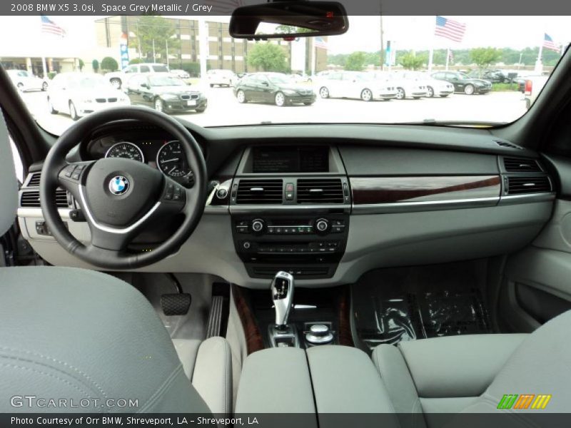 Space Grey Metallic / Grey 2008 BMW X5 3.0si