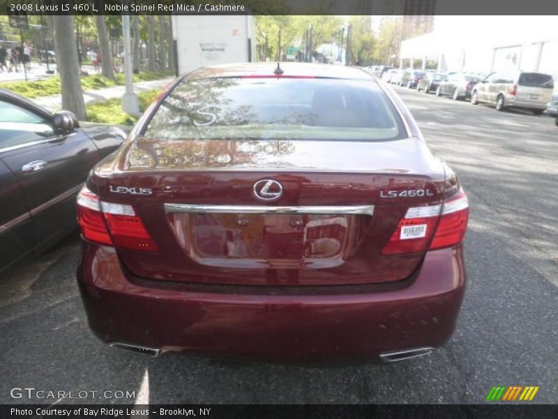  2008 LS 460 L Noble Spinel Red Mica