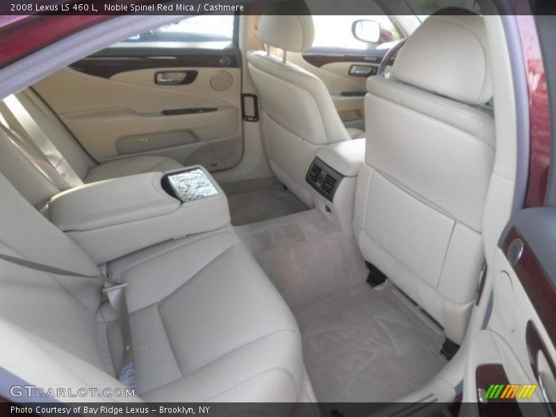 Noble Spinel Red Mica / Cashmere 2008 Lexus LS 460 L