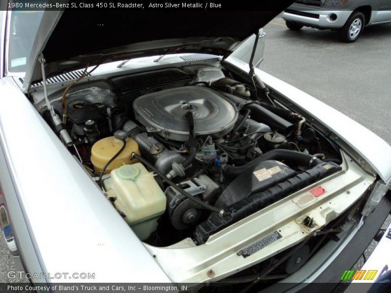  1980 SL Class 450 SL Roadster Engine - 4.5 Liter SOHC 16-Valve V8