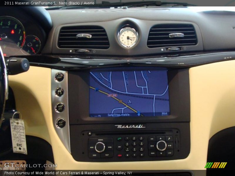 Navigation of 2011 GranTurismo S