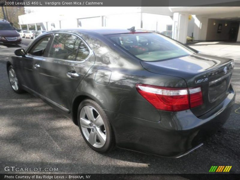 Verdigris Green Mica / Cashmere 2008 Lexus LS 460 L