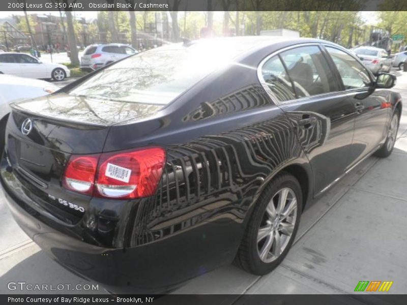 Obsidian Black / Cashmere 2008 Lexus GS 350 AWD