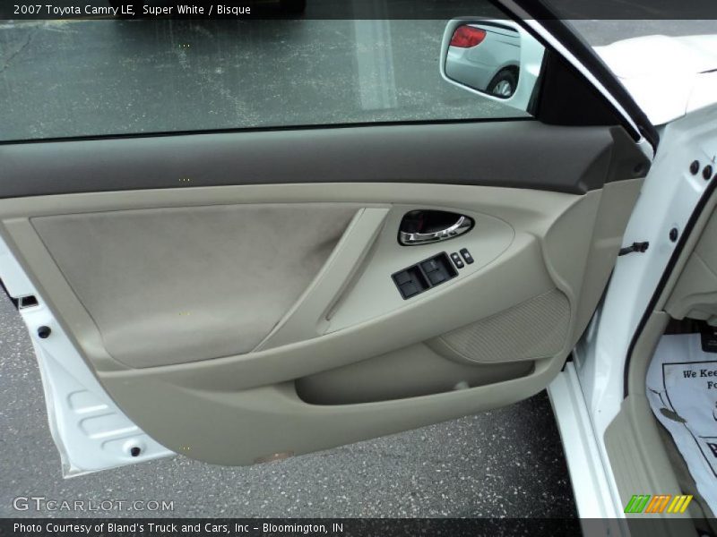Super White / Bisque 2007 Toyota Camry LE