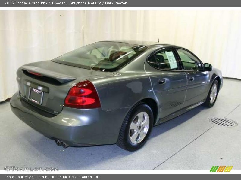 Graystone Metallic / Dark Pewter 2005 Pontiac Grand Prix GT Sedan