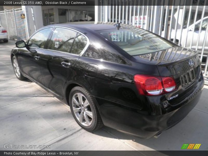 Obsidian Black / Cashmere 2008 Lexus GS 350 AWD