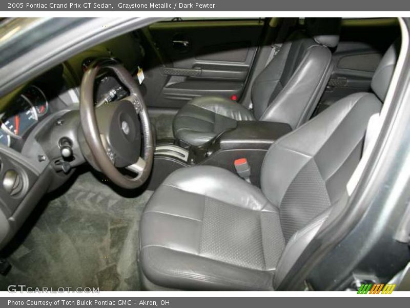 Graystone Metallic / Dark Pewter 2005 Pontiac Grand Prix GT Sedan