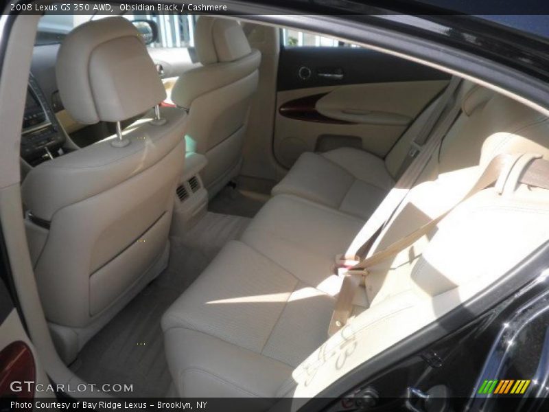 Obsidian Black / Cashmere 2008 Lexus GS 350 AWD