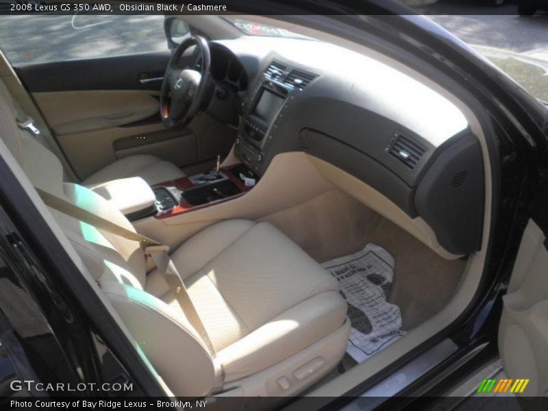 Obsidian Black / Cashmere 2008 Lexus GS 350 AWD
