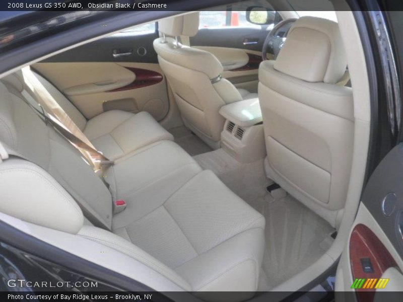 Obsidian Black / Cashmere 2008 Lexus GS 350 AWD