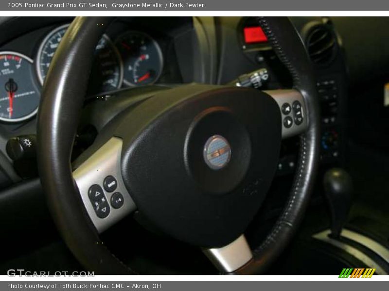 Graystone Metallic / Dark Pewter 2005 Pontiac Grand Prix GT Sedan