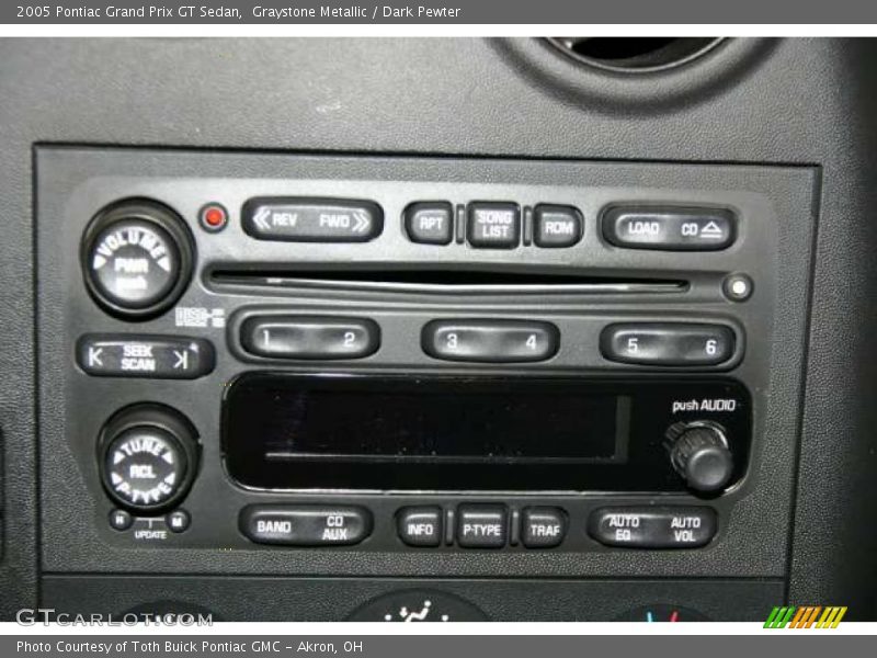 Graystone Metallic / Dark Pewter 2005 Pontiac Grand Prix GT Sedan