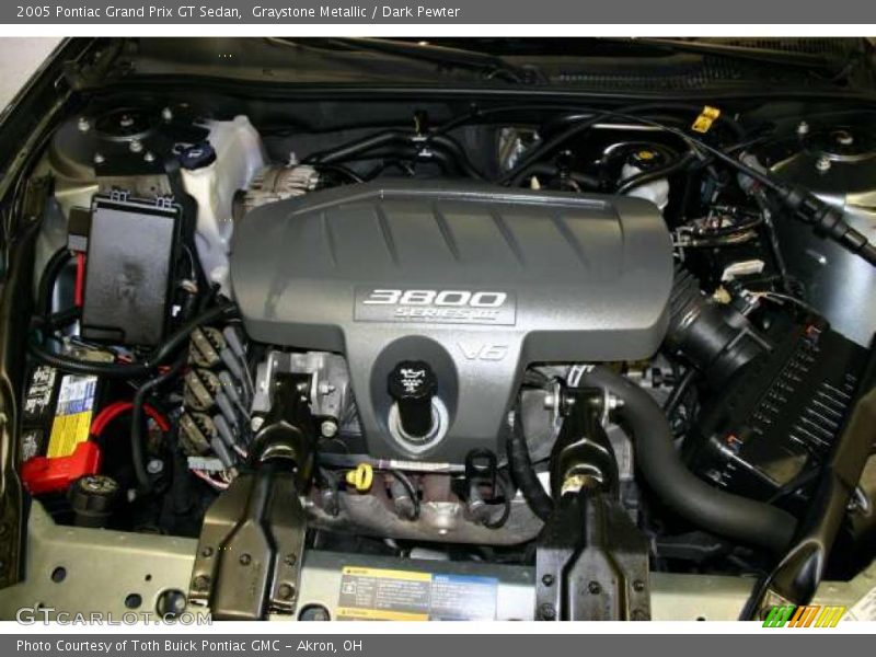 Graystone Metallic / Dark Pewter 2005 Pontiac Grand Prix GT Sedan