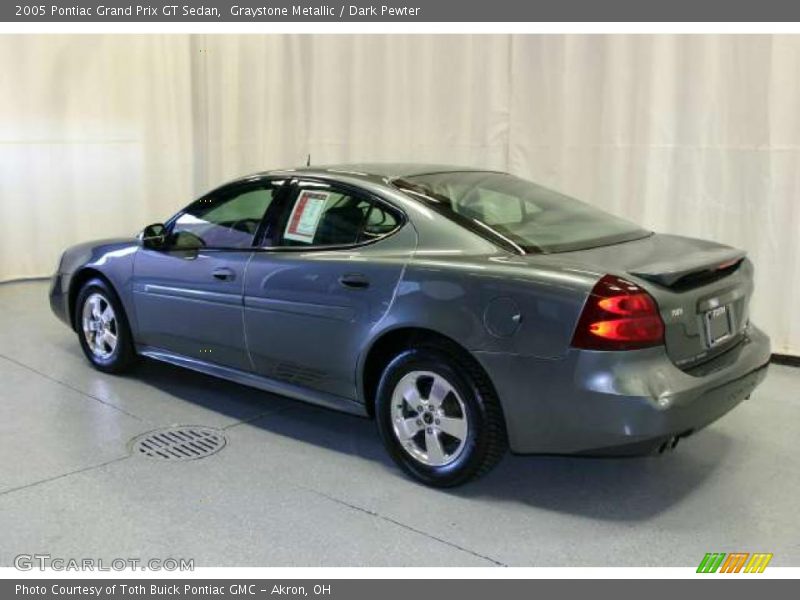 Graystone Metallic / Dark Pewter 2005 Pontiac Grand Prix GT Sedan