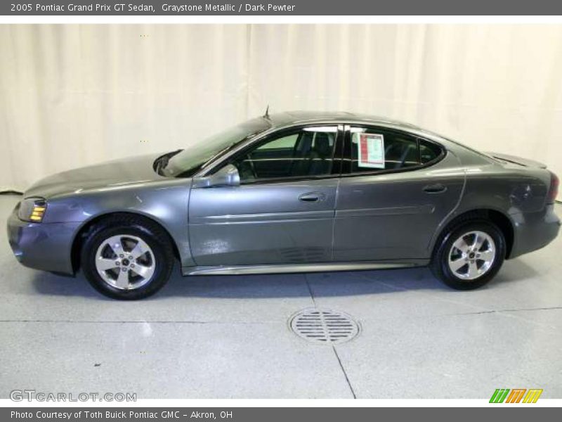 Graystone Metallic / Dark Pewter 2005 Pontiac Grand Prix GT Sedan