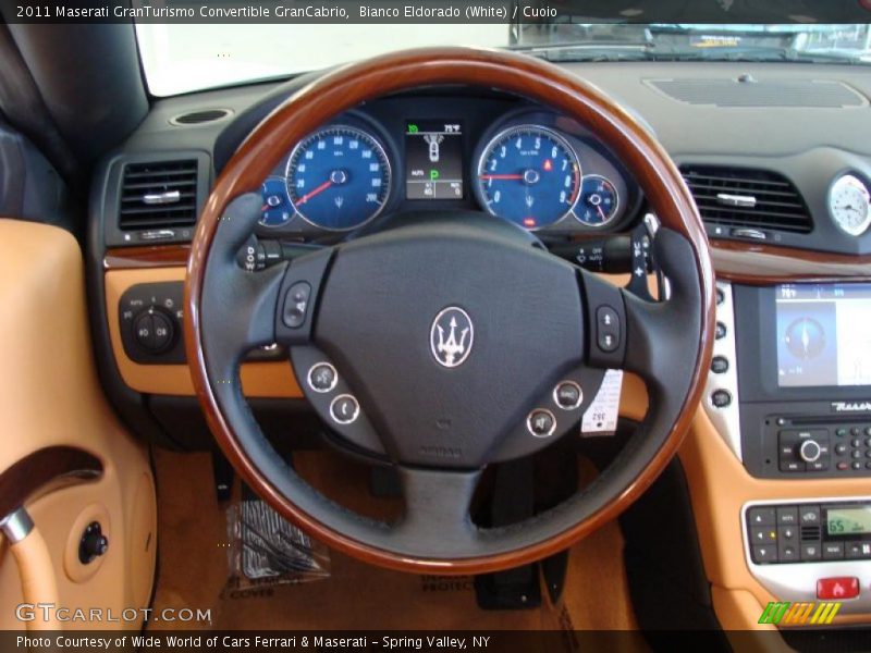  2011 GranTurismo Convertible GranCabrio Steering Wheel