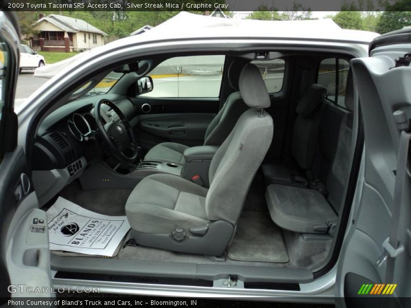 Silver Streak Mica / Graphite Gray 2009 Toyota Tacoma SR5 Access Cab
