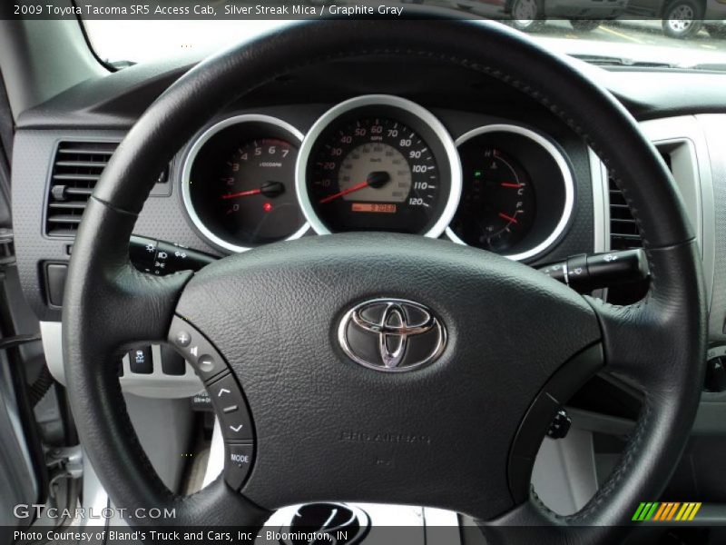 Silver Streak Mica / Graphite Gray 2009 Toyota Tacoma SR5 Access Cab