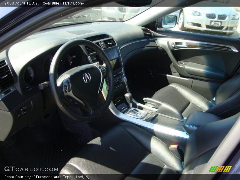 Royal Blue Pearl / Ebony 2008 Acura TL 3.2