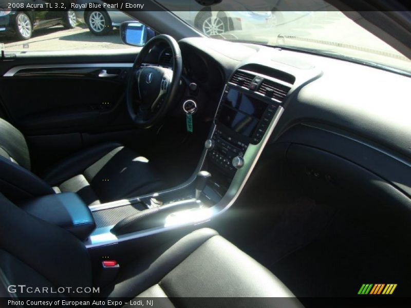 Royal Blue Pearl / Ebony 2008 Acura TL 3.2
