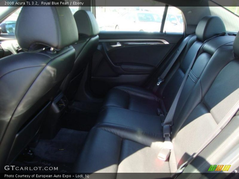 Royal Blue Pearl / Ebony 2008 Acura TL 3.2