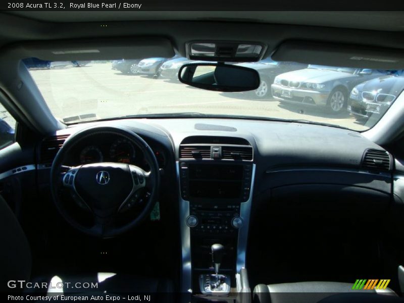 Royal Blue Pearl / Ebony 2008 Acura TL 3.2