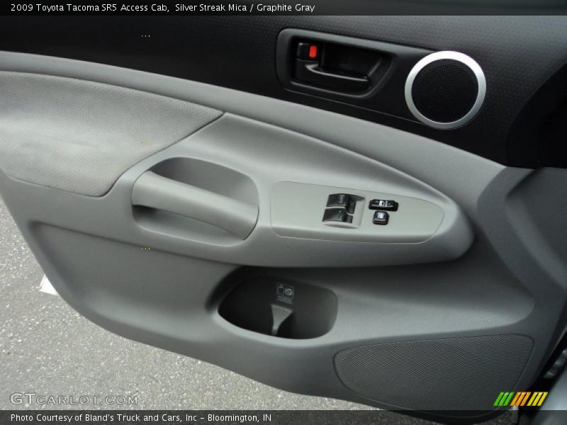 Silver Streak Mica / Graphite Gray 2009 Toyota Tacoma SR5 Access Cab